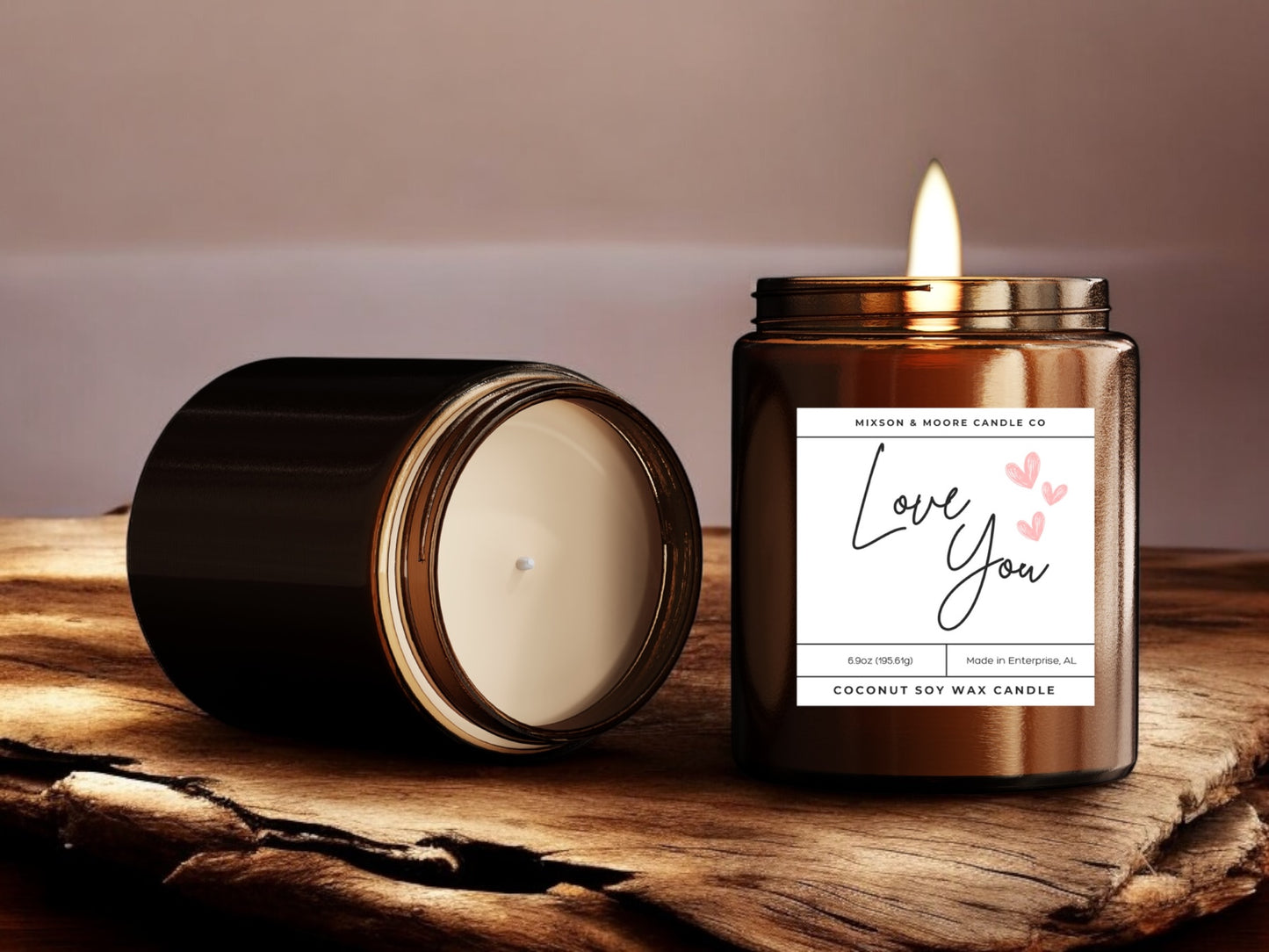 Love You Candle