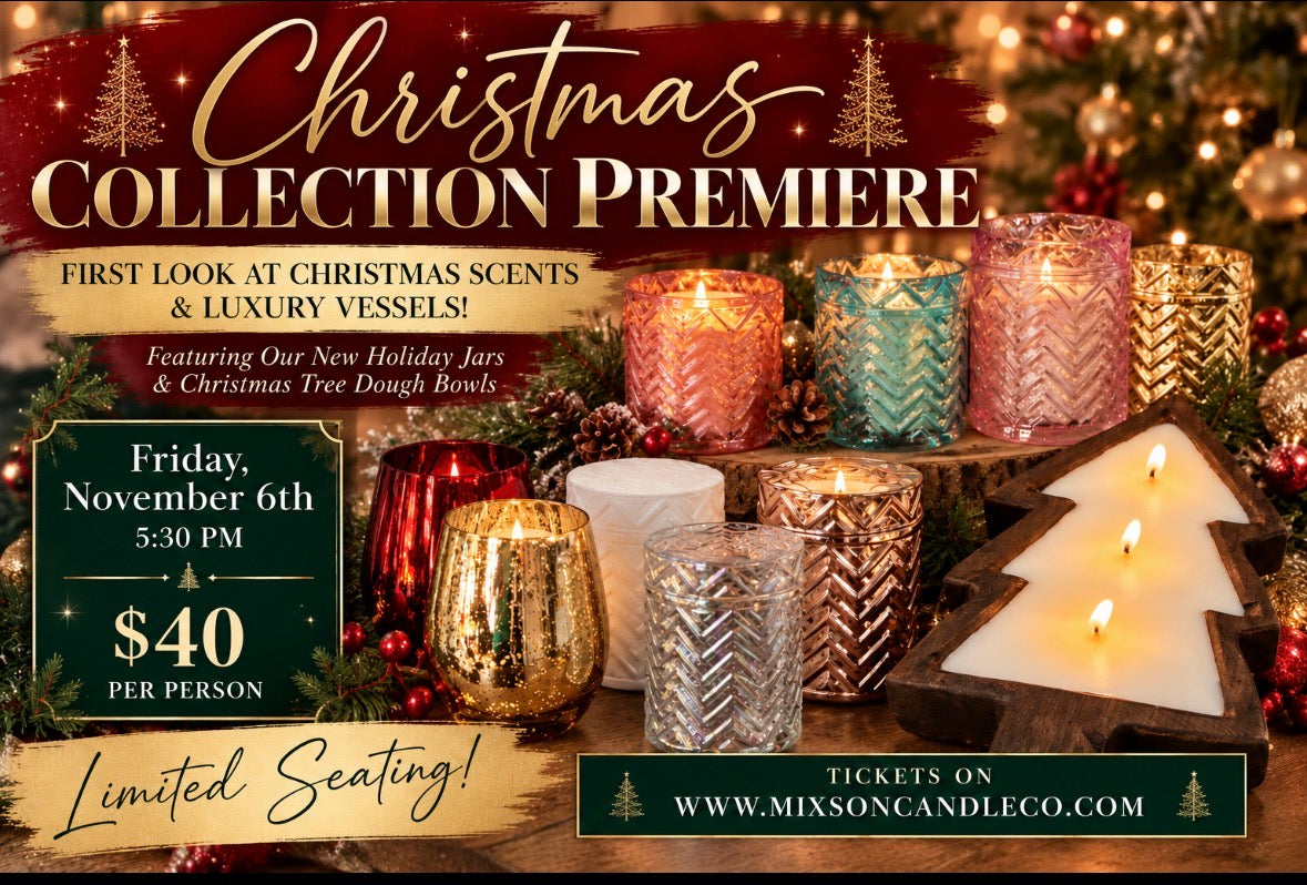 Christmas Collection Premiere! Friday, November 6th at 5:30pm